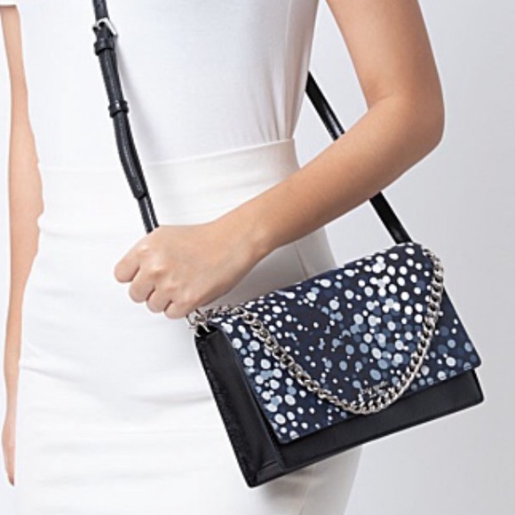 Brand New Kate Spade Convertible Crossbody Chain Cameron Soiree Dot Purse